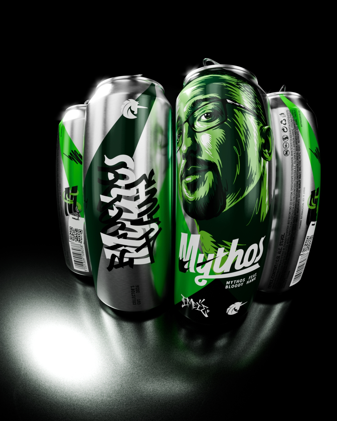 Limited Edition Packaging: Mythos X Bloody Hawk by Luminous Design